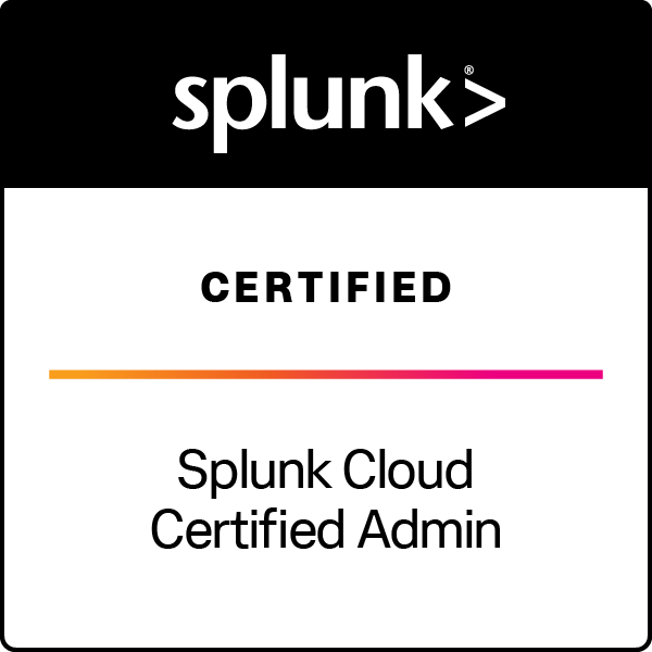 Splunk Cloud Certified Admin